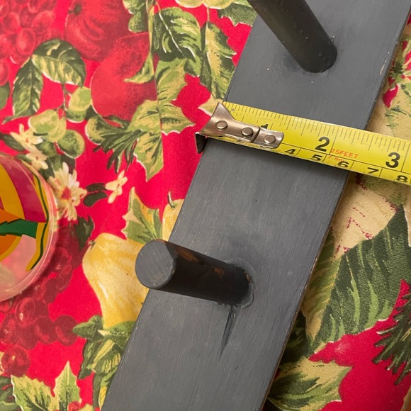 Gray Wall-Mounted Coat Rack - Picture 3 of 3